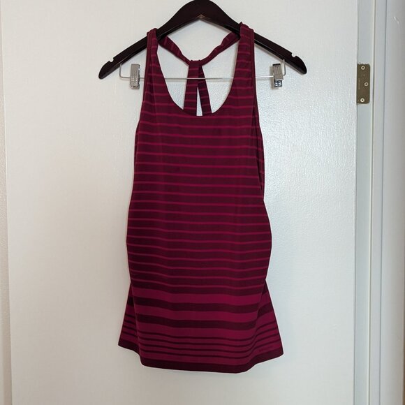 Patagonia striped tank, shelf bra, size M - Picture 1 of 5